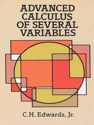 cover image of Advanced Calculus of Several Variables